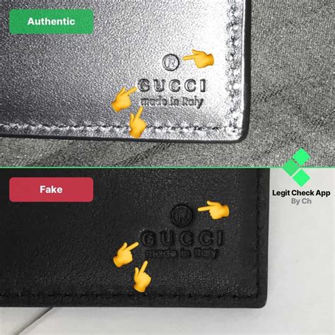 how to tell if gucci wallet is fake|how to tell authentic gucci.